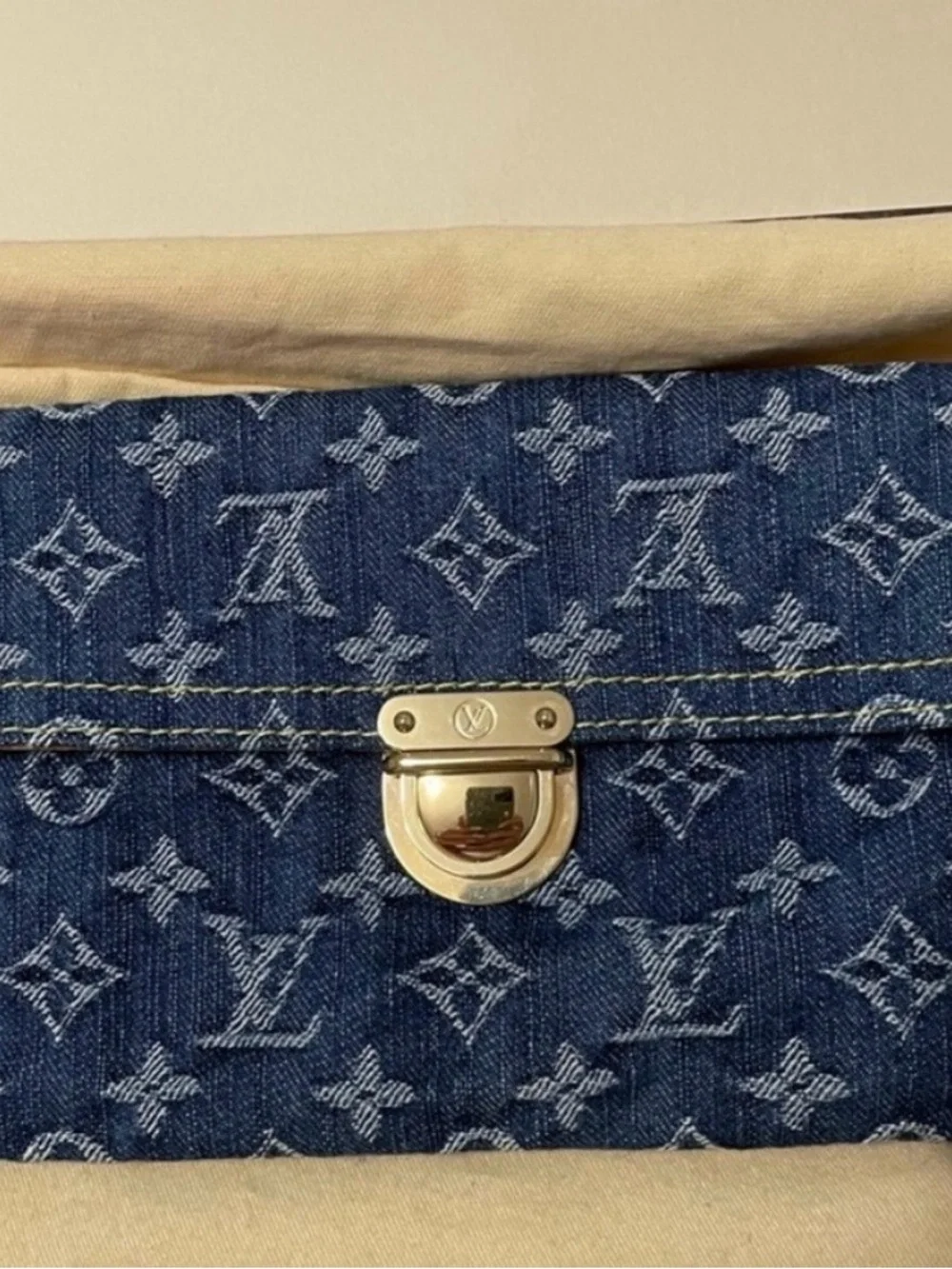 Louis Vuitton Monogram Denim Pochette